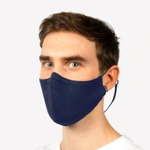 BLOCH B-Safe Navy Unisex Adult Lanyard Face Mask 3 Pack A004AP